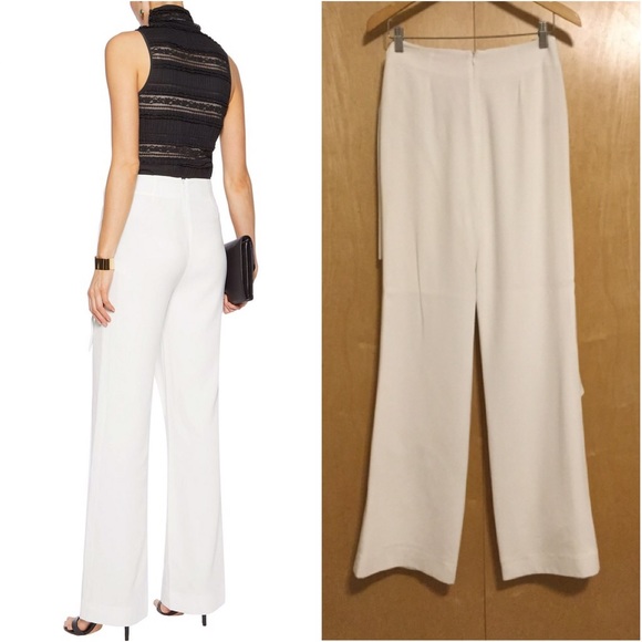 Cinq a Sept Casablanca Pant layered crepe de chine - Picture 5 of 8